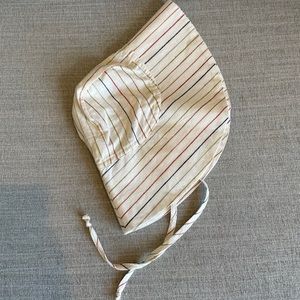 Briar baby sunbonnet rainbow stripe